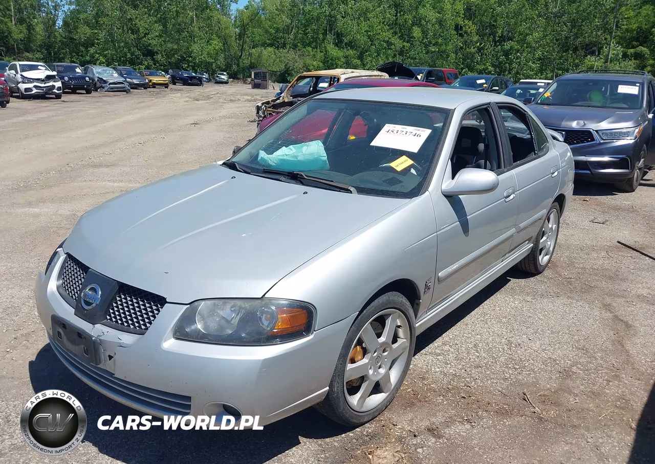 2005 Nissan Sentra Se-R Spec V VIN:3N1AB51D05L522492 - 2