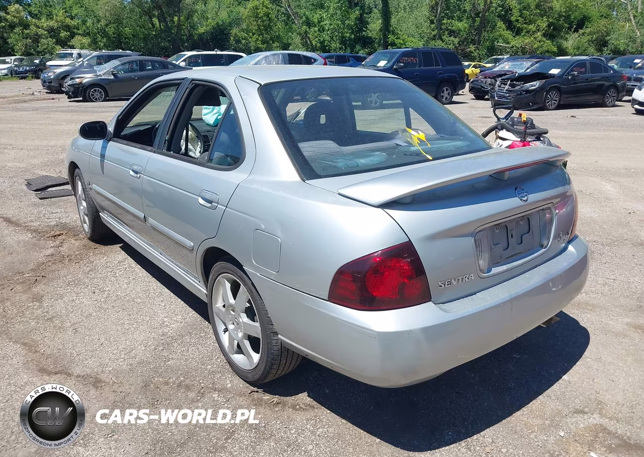 2005 Nissan Sentra Se-R Spec V VIN:3N1AB51D05L522492 - 3