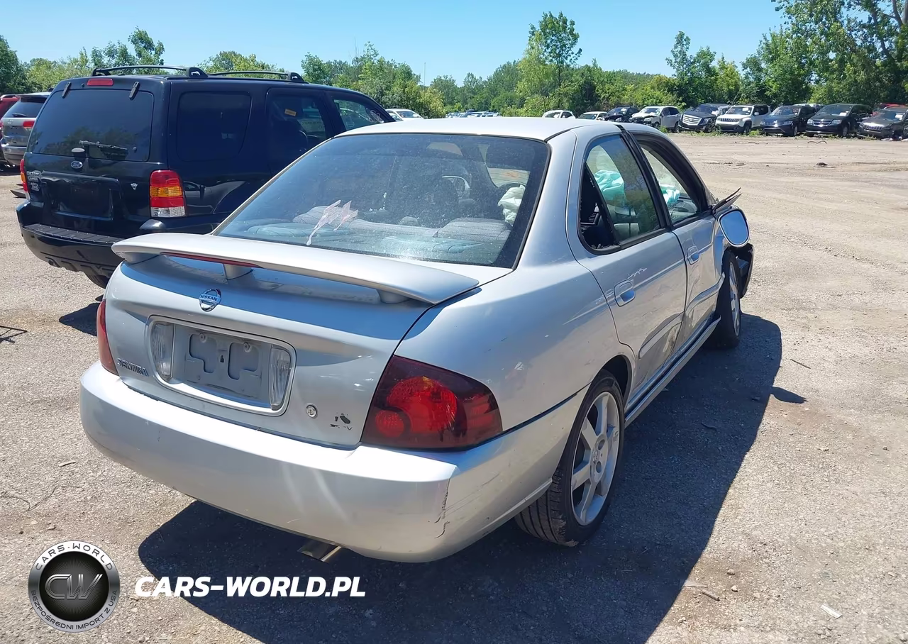 2005 Nissan Sentra Se-R Spec V VIN:3N1AB51D05L522492 - 4