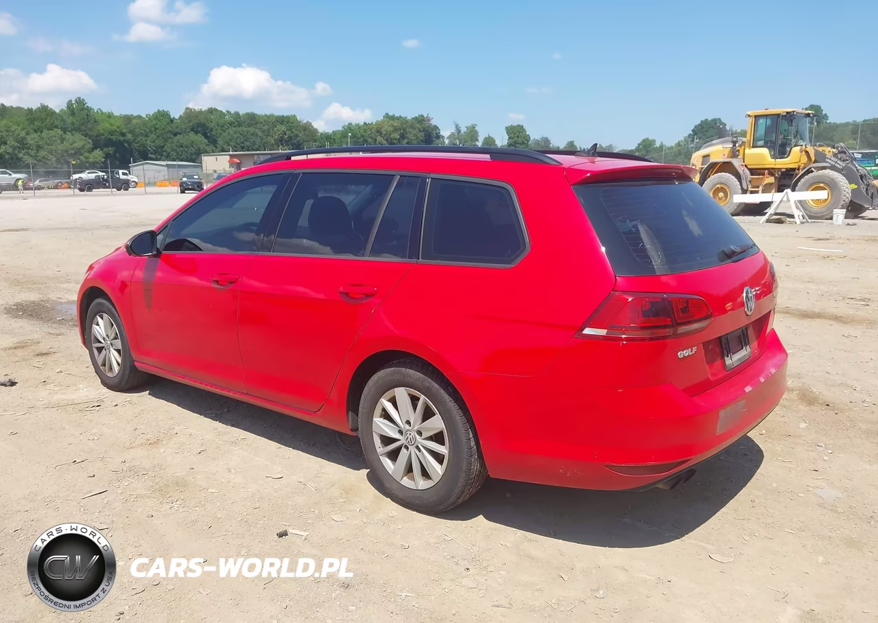2016 Volkswagen Golf Sportwagen Tsi S 4-Door VIN:3VWC17AU7GM513044 - 3