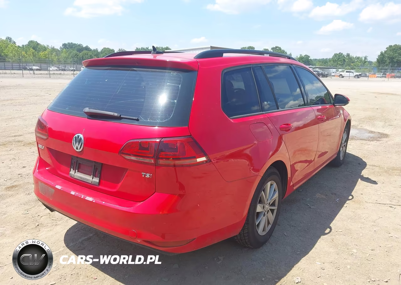 2016 Volkswagen Golf Sportwagen Tsi S 4-Door VIN:3VWC17AU7GM513044 - 4