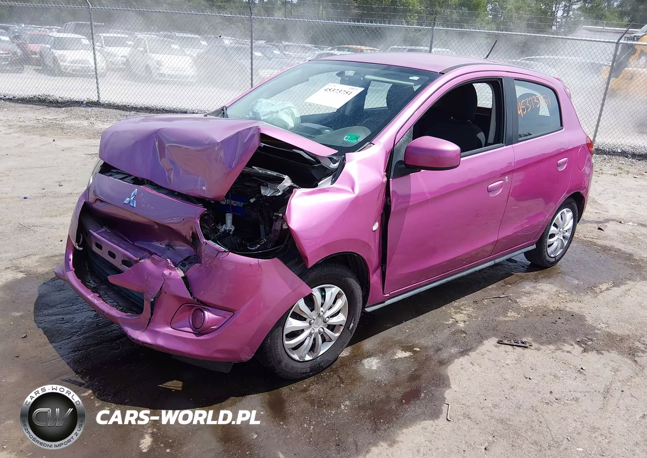 2015 Mitsubishi Mirage De-Rf VIN:ML32A3HJ5FH004739 - 2