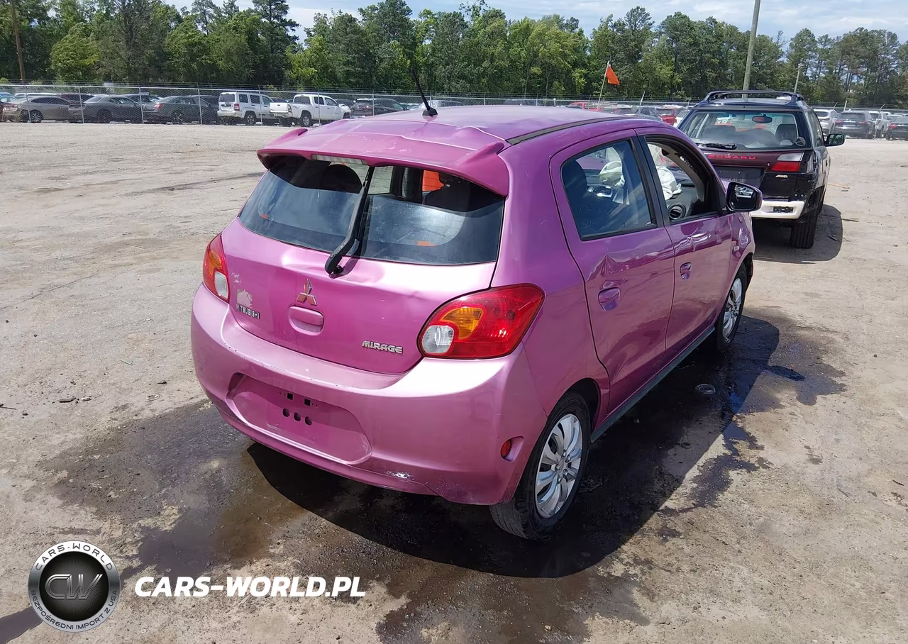 2015 Mitsubishi Mirage De-Rf VIN:ML32A3HJ5FH004739 - 4
