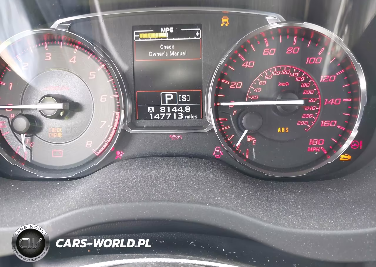 2017 Subaru Wrx Limited VIN:JF1VA1J6XH8838504 - 7