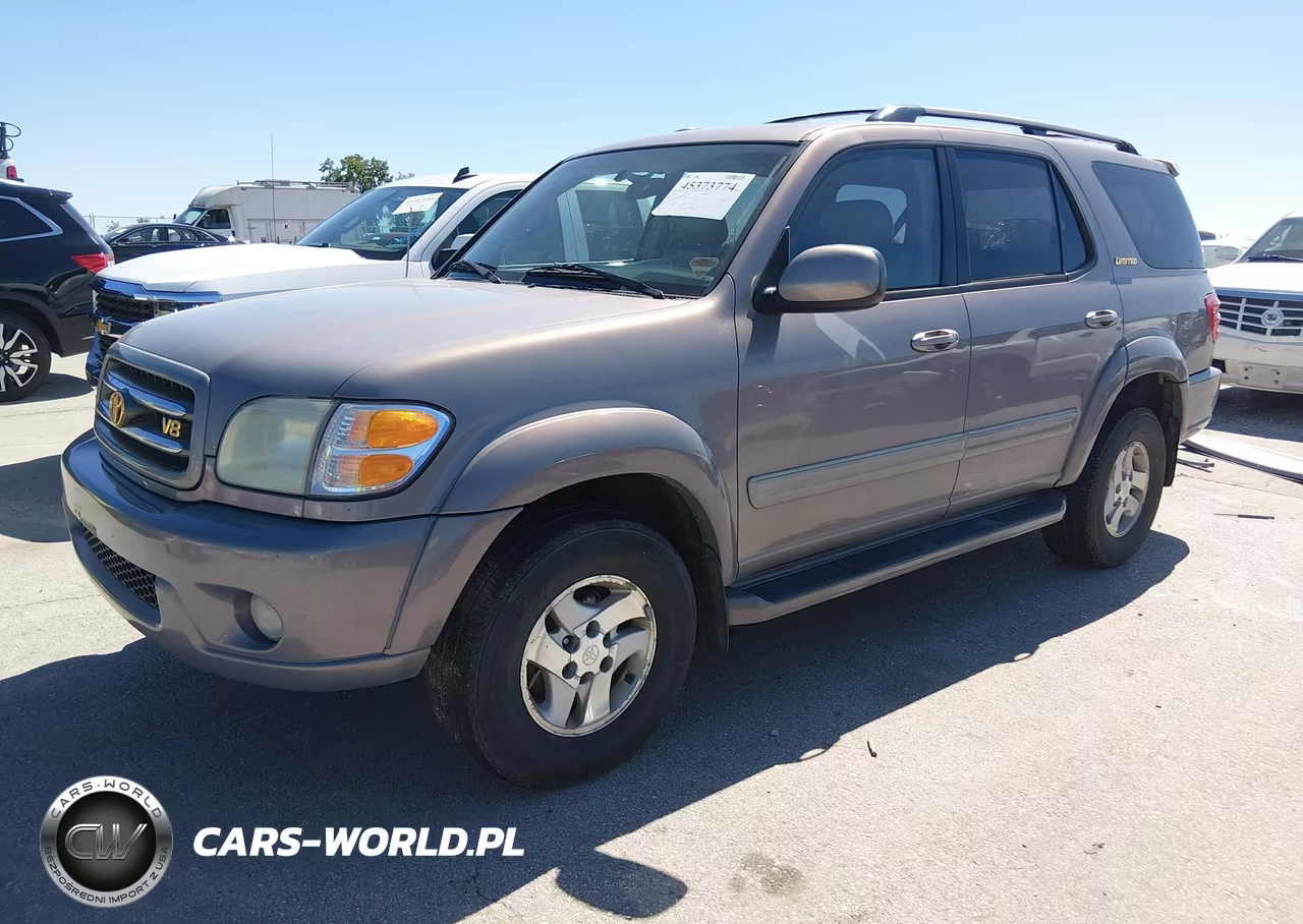 2002 Toyota Sequoia Limited V8 VIN:5TDBT48AX2S109344 - 2