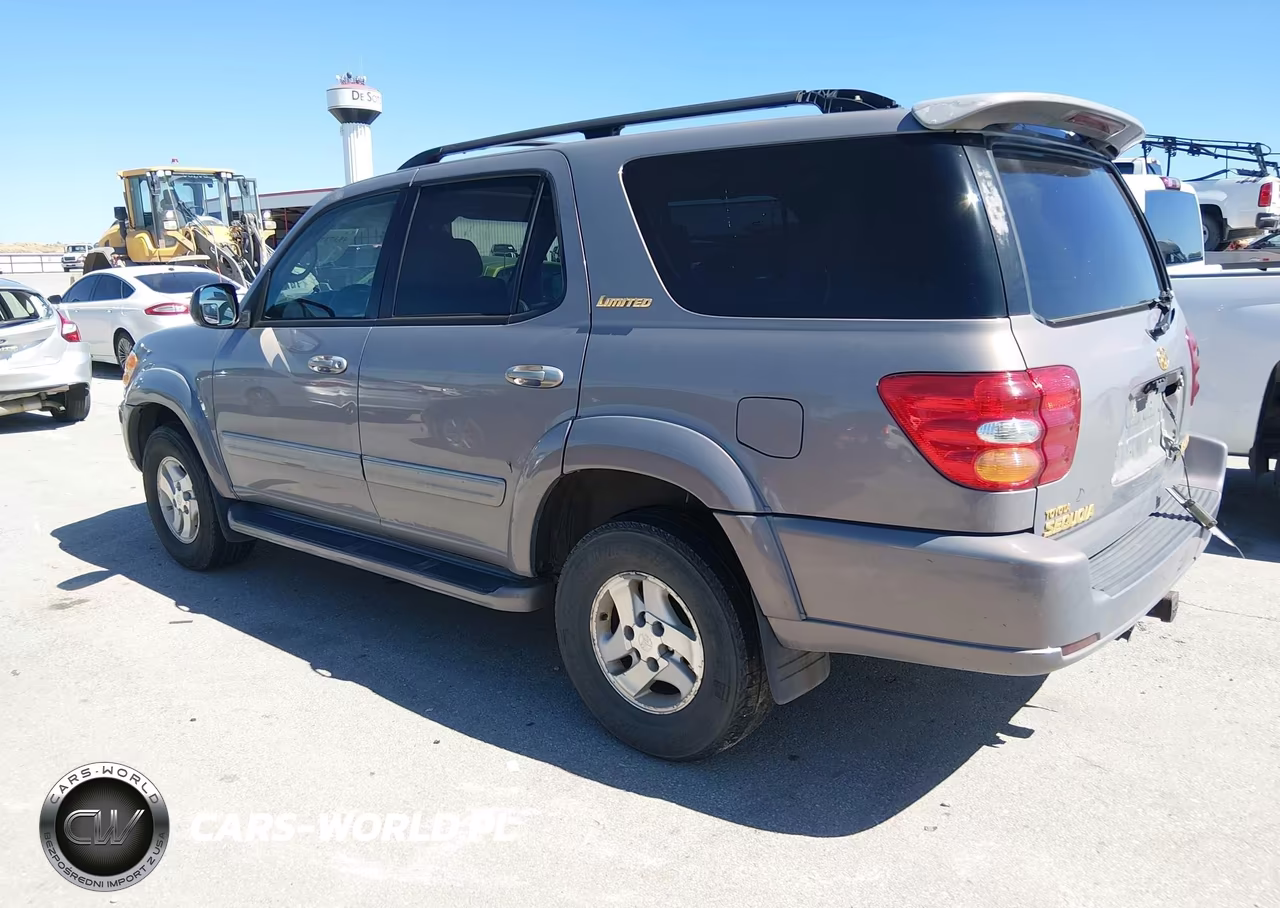 2002 Toyota Sequoia Limited V8 VIN:5TDBT48AX2S109344 - 3