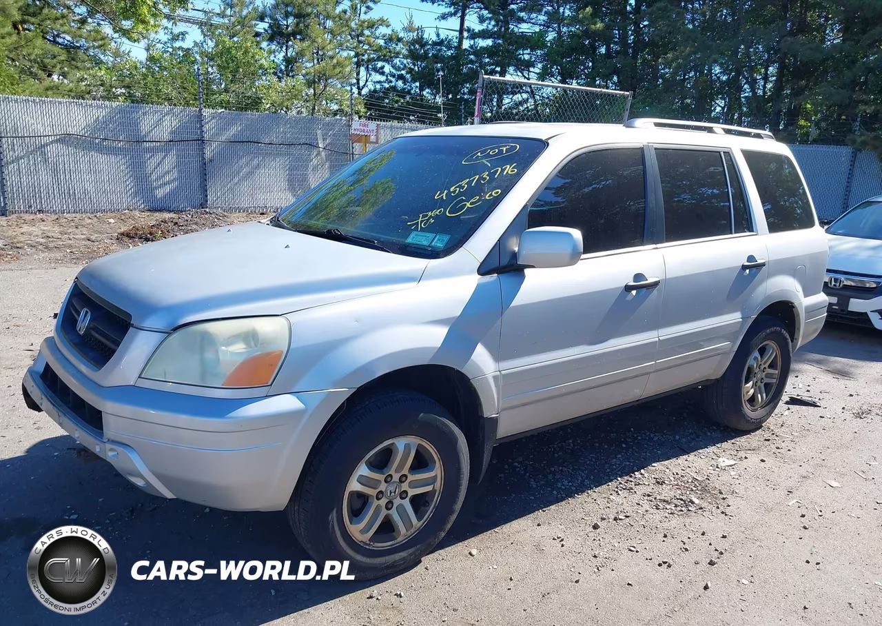2004 Honda Pilot Ex-L VIN:2HKYF185X4H571527 - 14