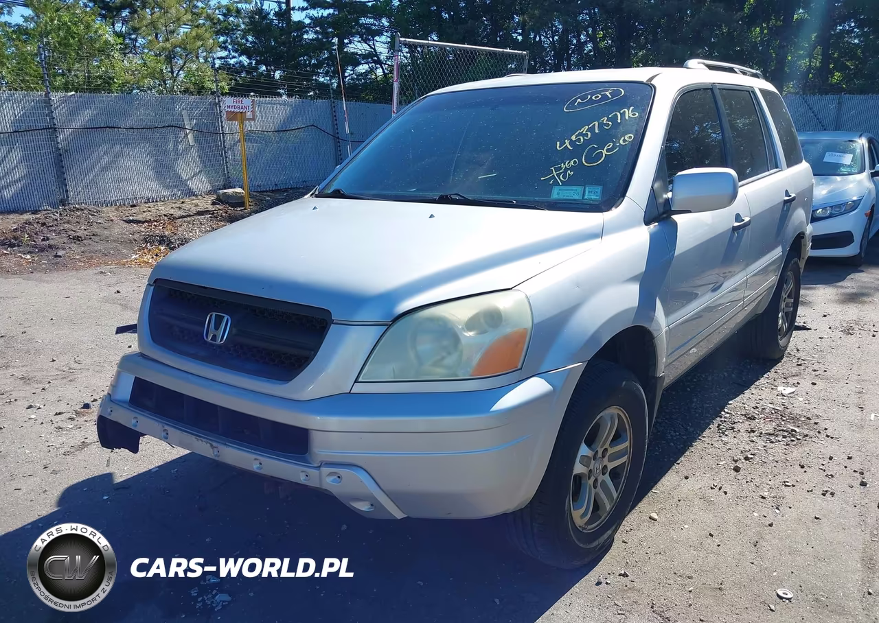 2004 Honda Pilot Ex-L VIN:2HKYF185X4H571527 - 2