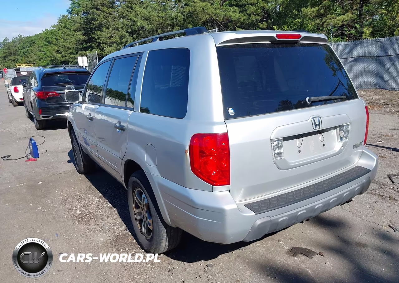 2004 Honda Pilot Ex-L VIN:2HKYF185X4H571527 - 3