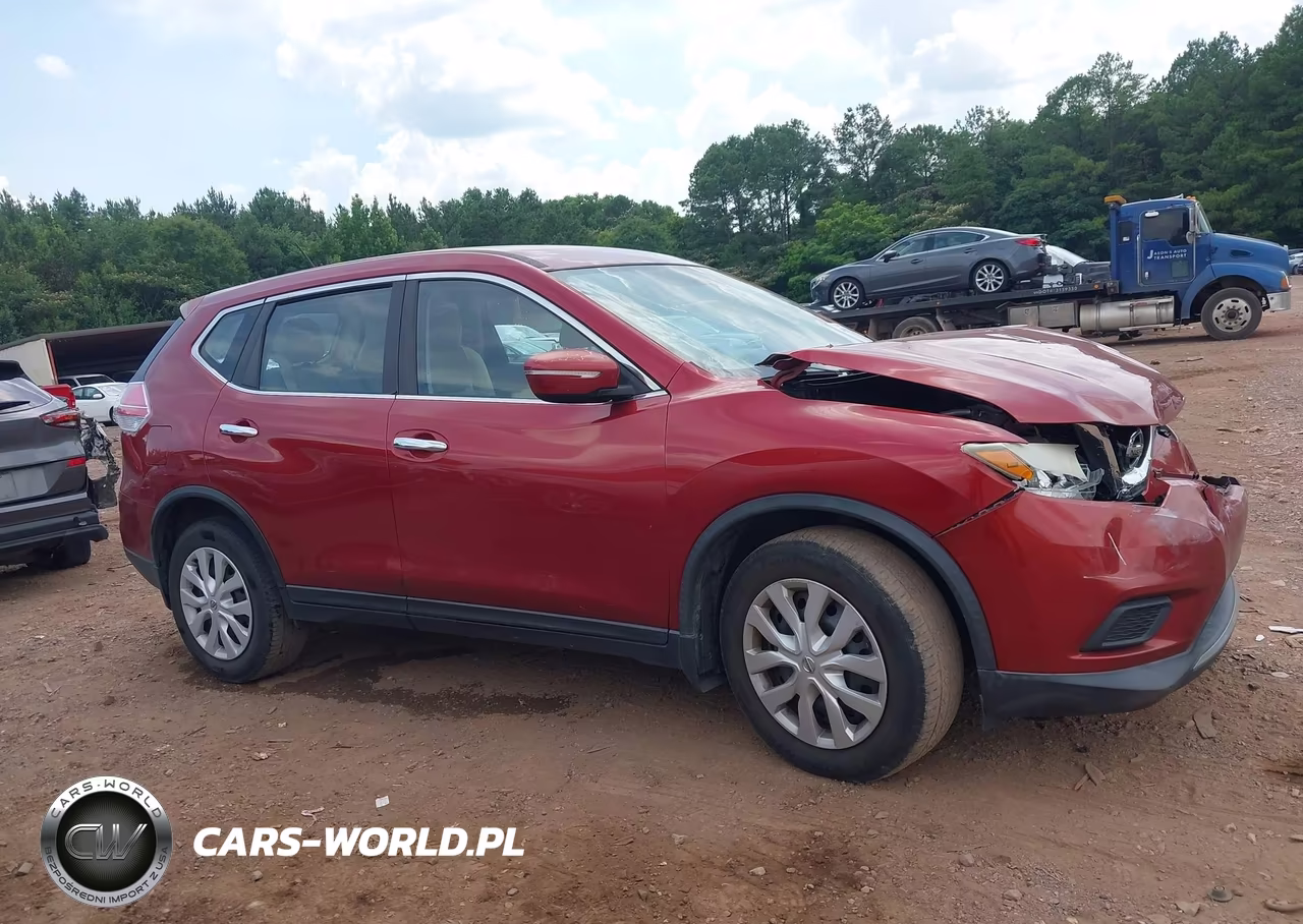 2015 Nissan Rogue S VIN:KNMAT2MT6FP542781 - 13