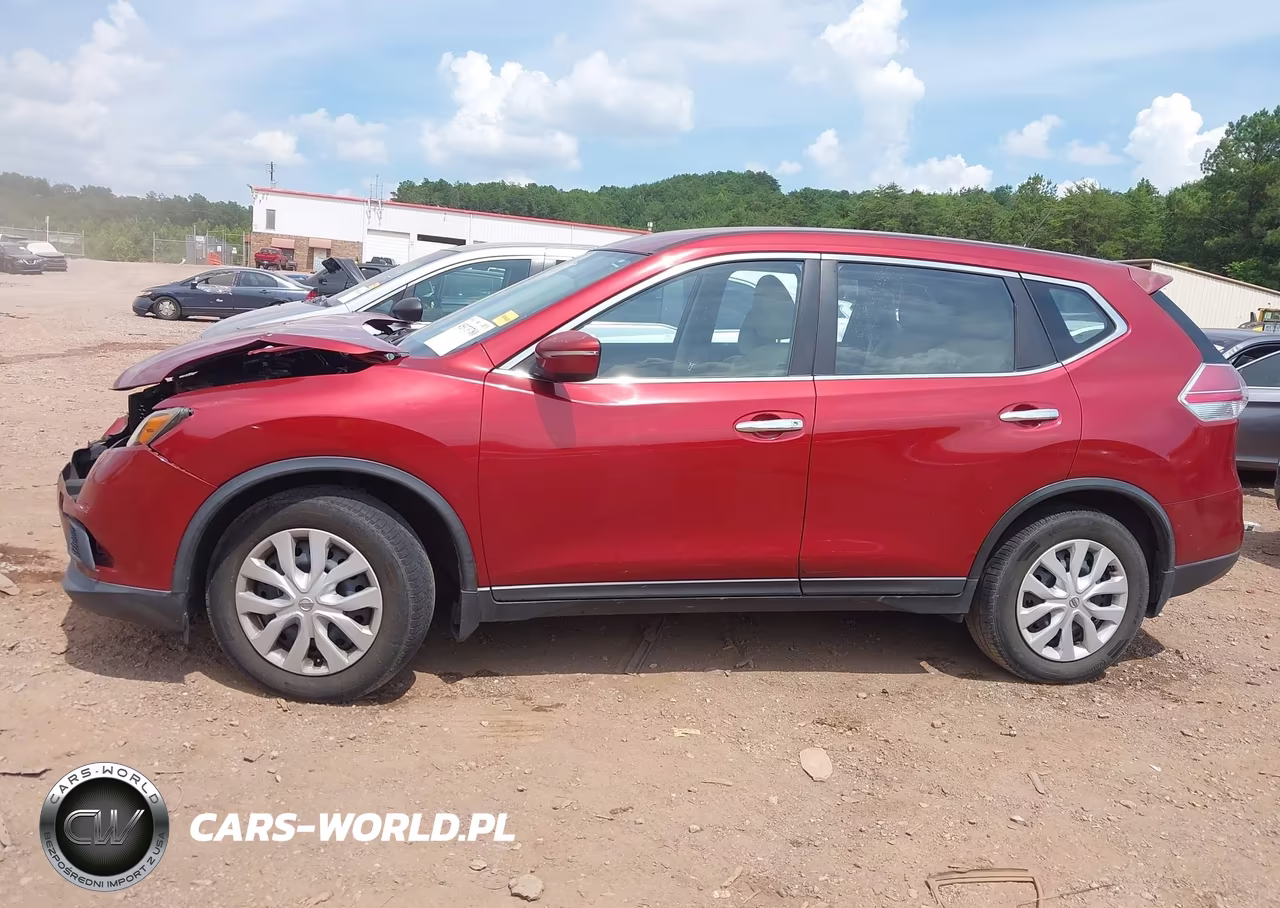2015 Nissan Rogue S VIN:KNMAT2MT6FP542781 - 14
