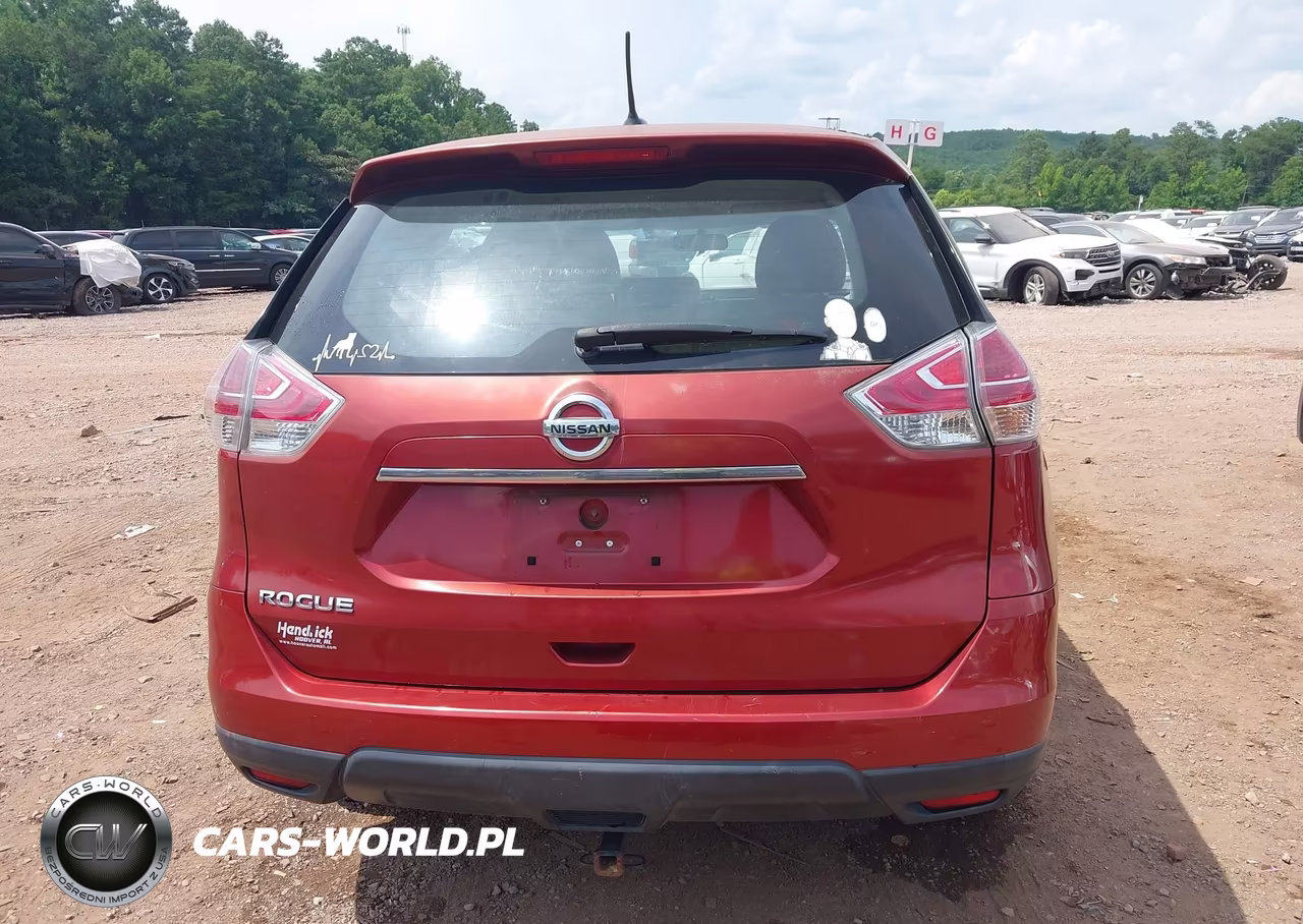 2015 Nissan Rogue S VIN:KNMAT2MT6FP542781 - 16