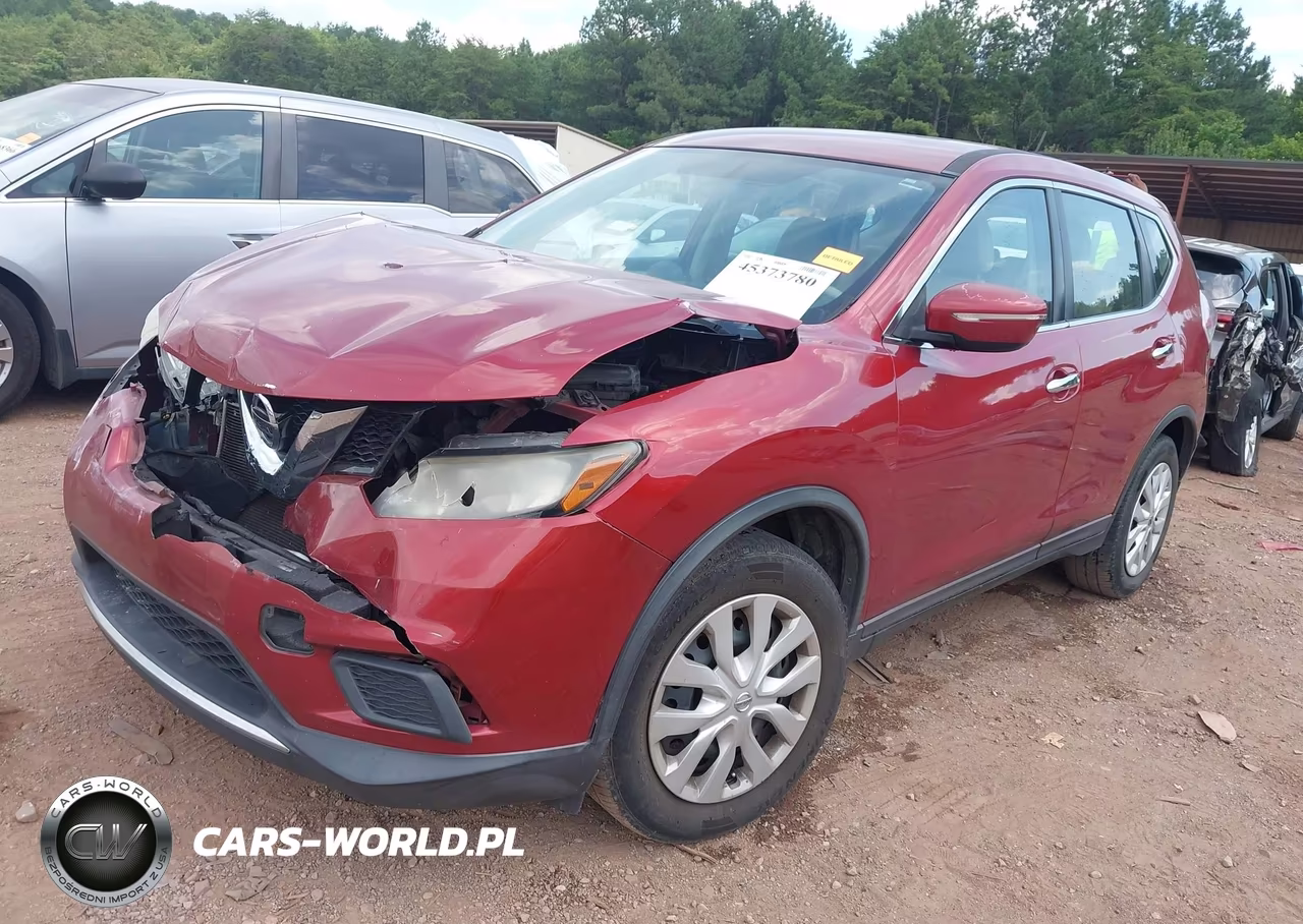 2015 Nissan Rogue S VIN:KNMAT2MT6FP542781 - 2