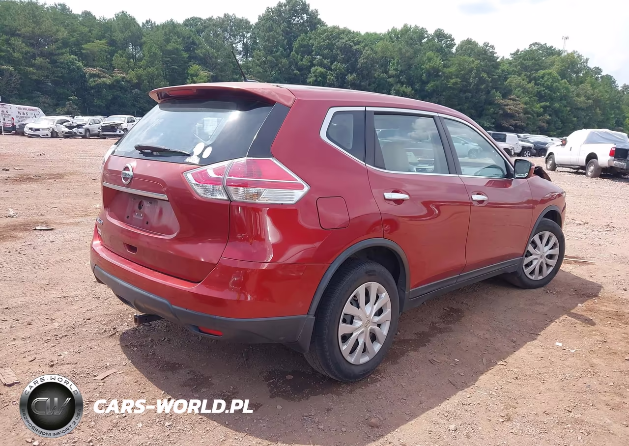 2015 Nissan Rogue S VIN:KNMAT2MT6FP542781 - 4