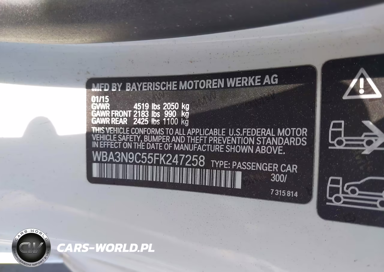 2015 BMW 428I xDrive VIN:WBA3N9C55FK247258 - 9