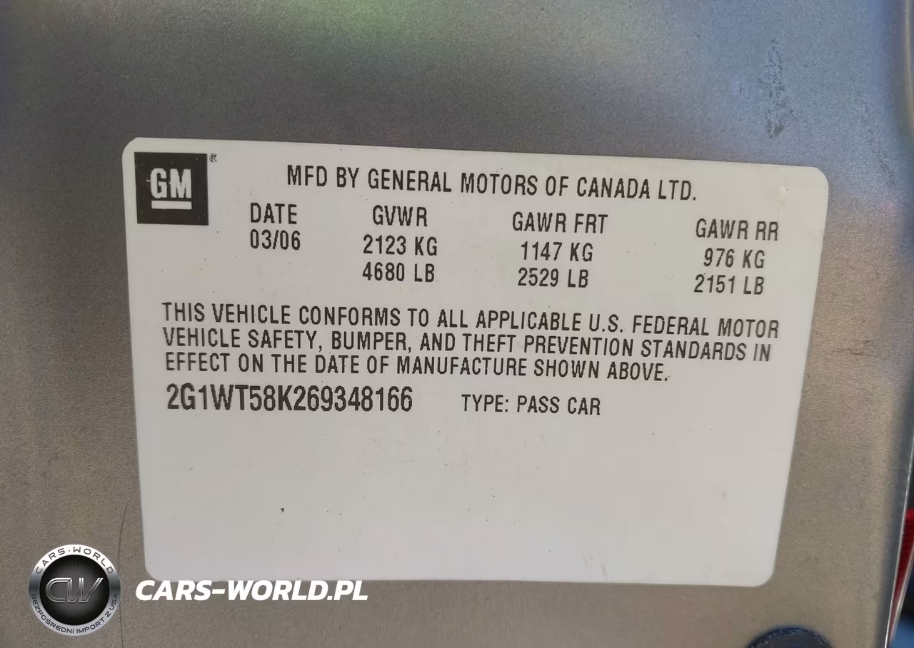 2006 Chevrolet Impala Lt VIN:2G1WT58K269348166 - 9