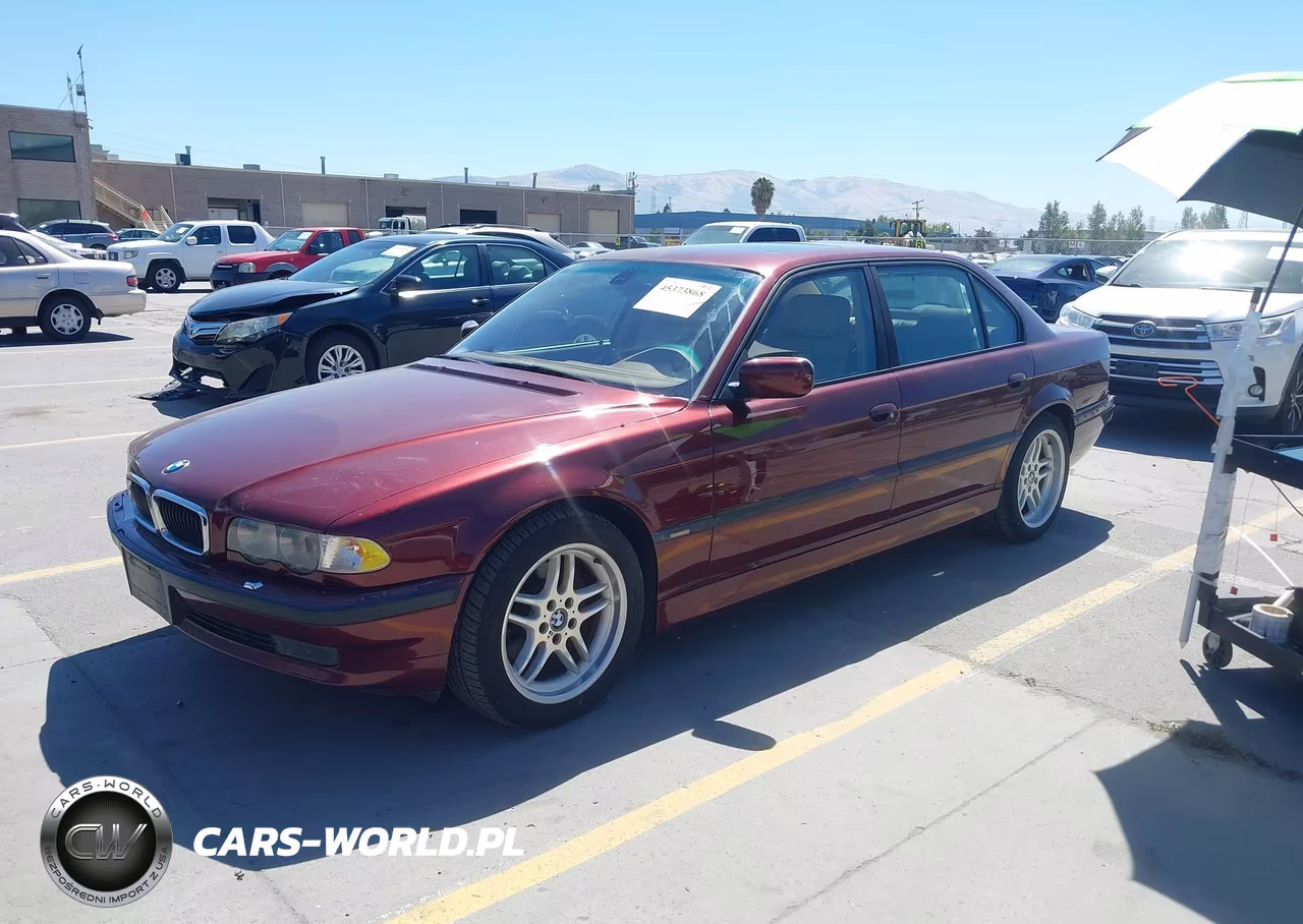 2001 BMW 740Il VIN:WBAGH83441DP21546 - 2
