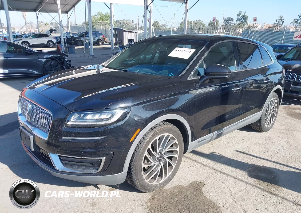 2019 Lincoln Nautilus Reserve VIN:2LMPJ6L93KBL26241 - 2