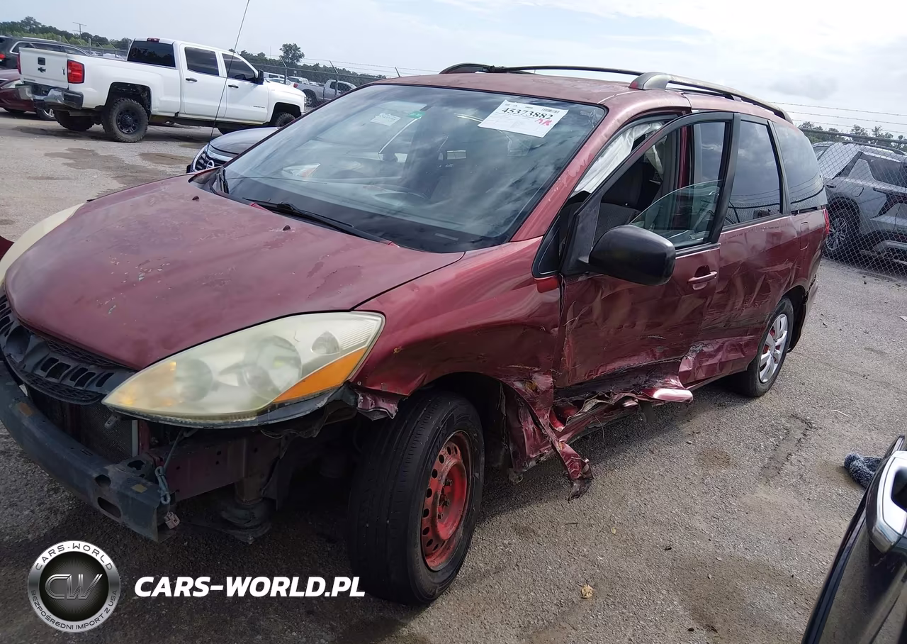 2007 Toyota Sienna Le VIN:5TDZK23C97S072079 - 2