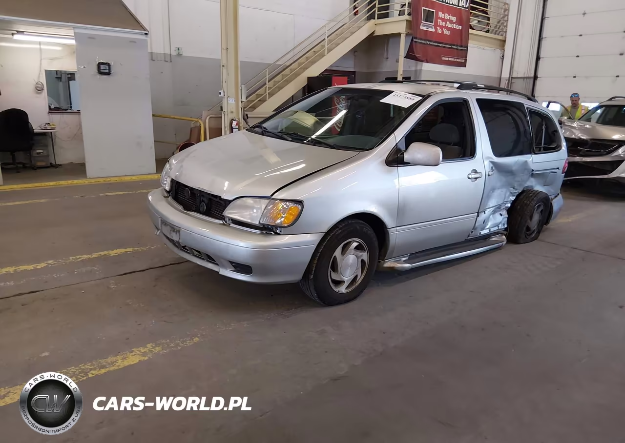 2002 Toyota Sienna Le VIN:4T3ZF13C22U475522 - 2