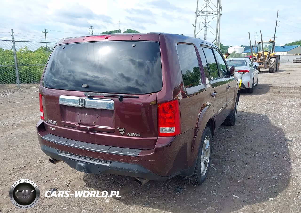 2015 Honda Pilot Ex-L VIN:5FNYF4H50FB031784 - 4