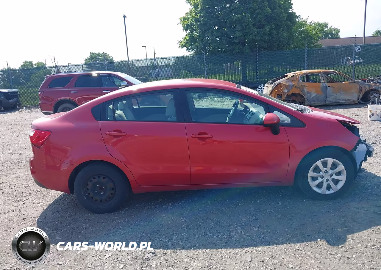 2012 Kia Rio Lx VIN:KNADM4A38C6073668 - 13