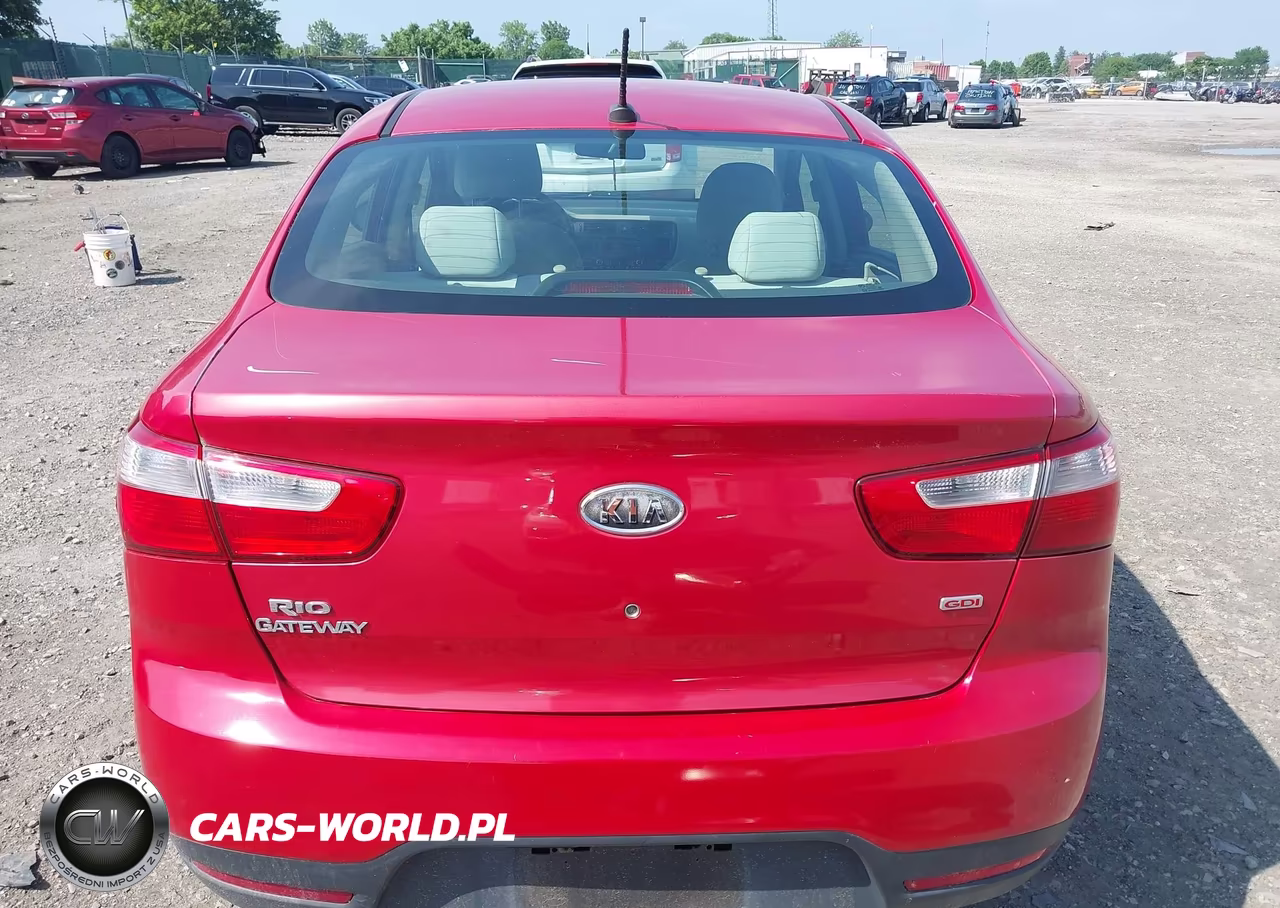 2012 Kia Rio Lx VIN:KNADM4A38C6073668 - 16