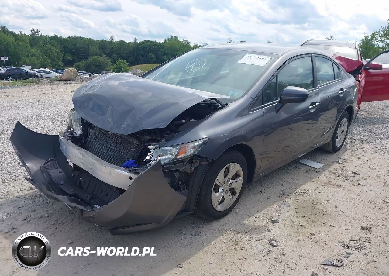 2015 Honda Civic Lx VIN:19XFB2F59FE221616 - 2