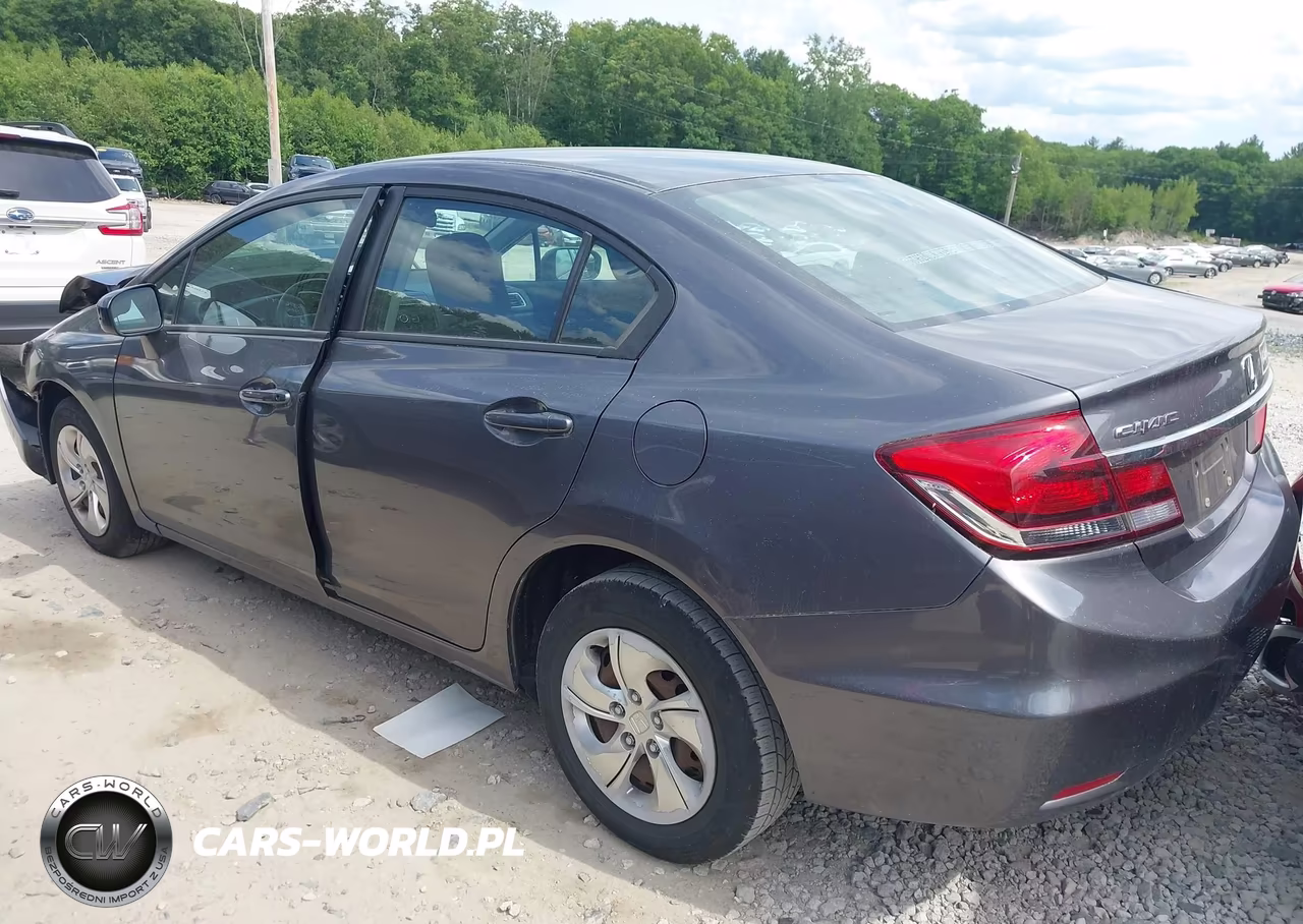 2015 Honda Civic Lx VIN:19XFB2F59FE221616 - 3