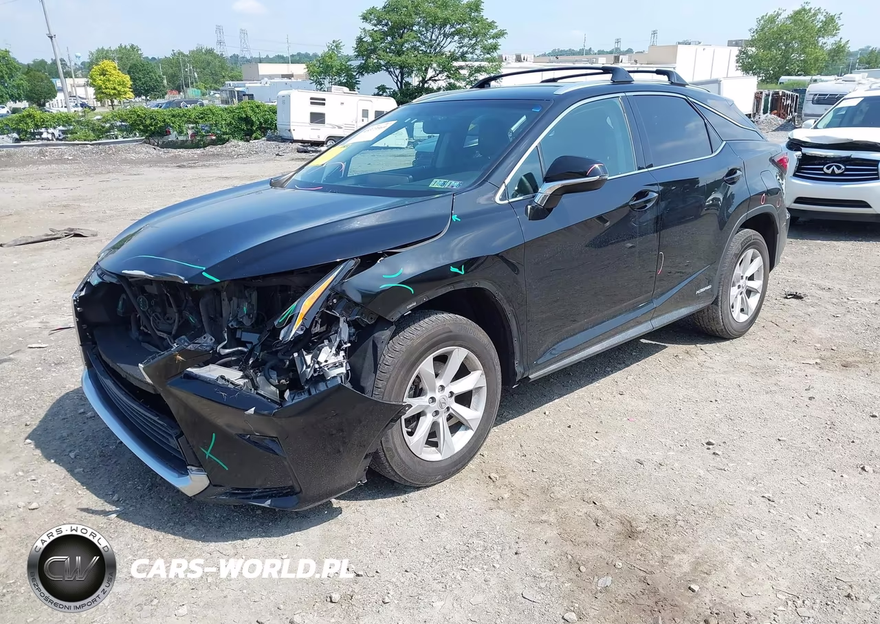 2016 Lexus Rx 450H VIN:2T2BGMCA2GC004448 - 2