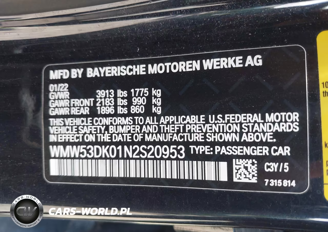 2022 Mini Hardtop Cooper S VIN:WMW53DK01N2S20953 - 9