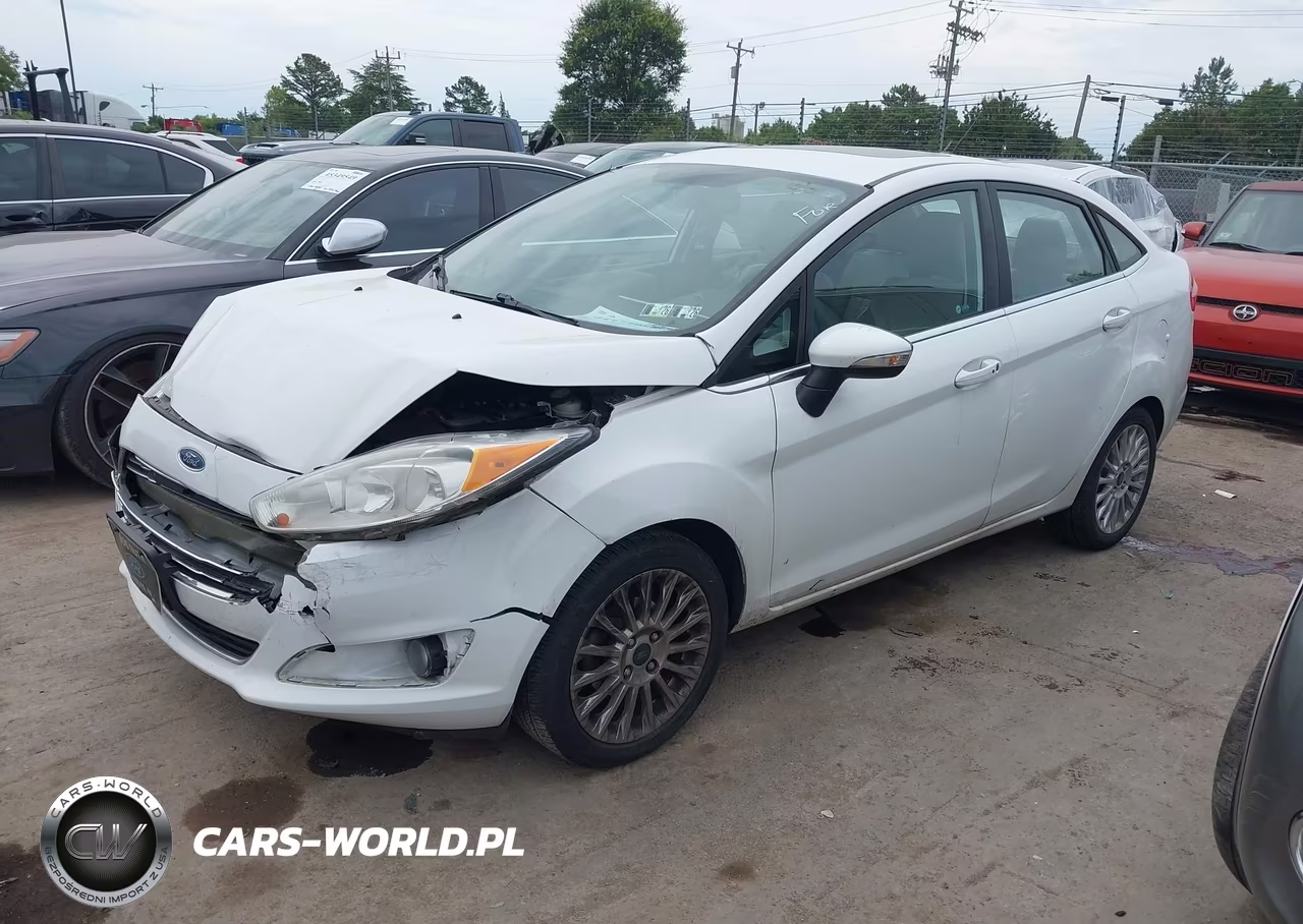 2015 Ford Fiesta Titanium VIN:3FADP4CJ3FM205445 - 2