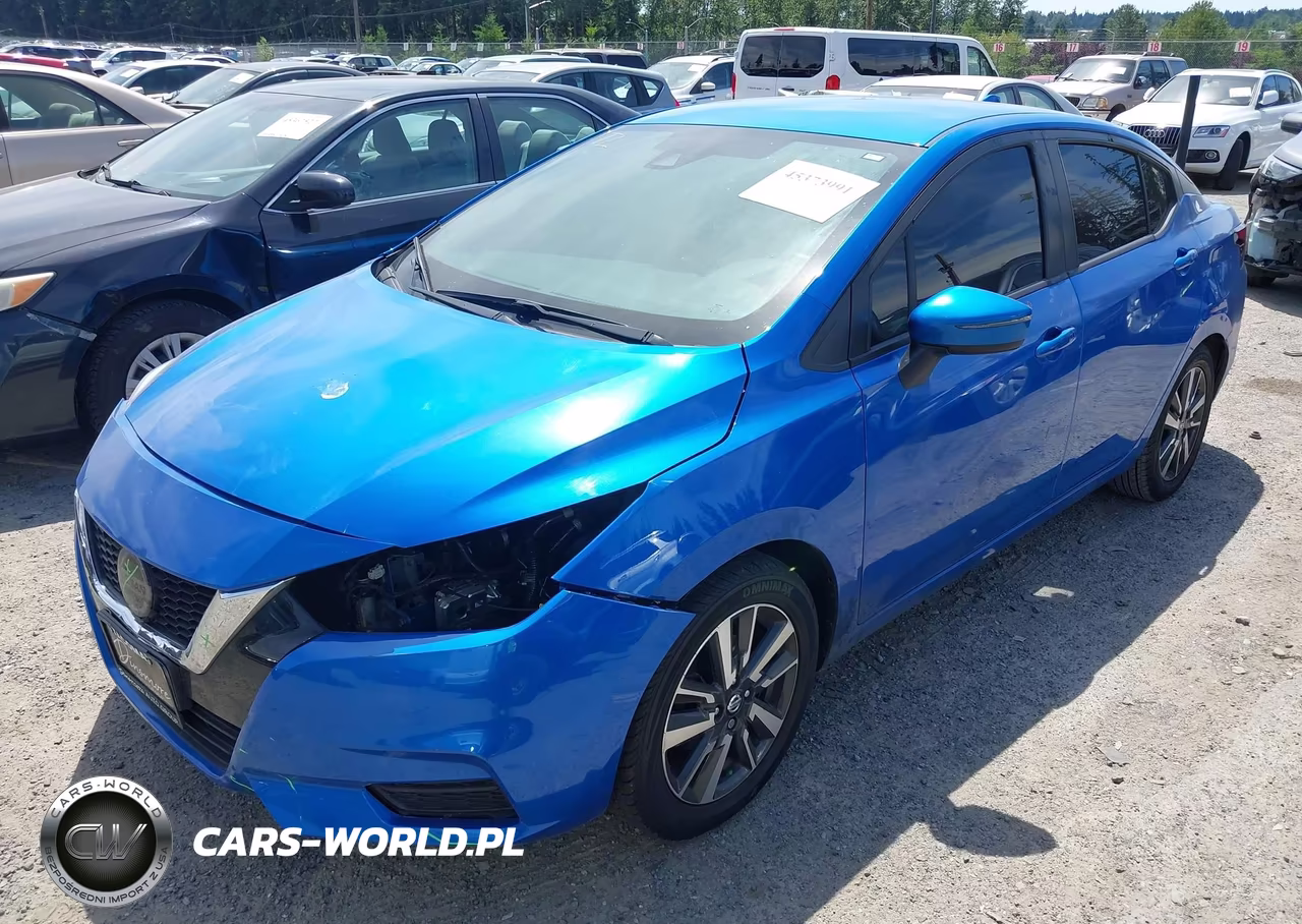 2021 Nissan Versa Sv Xtronic Cvt VIN:3N1CN8EV1ML859773 - 2