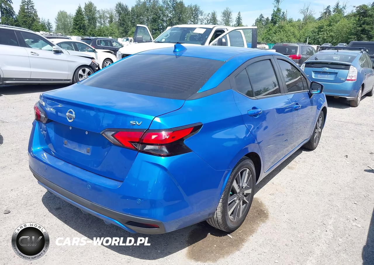 2021 Nissan Versa Sv Xtronic Cvt VIN:3N1CN8EV1ML859773 - 4