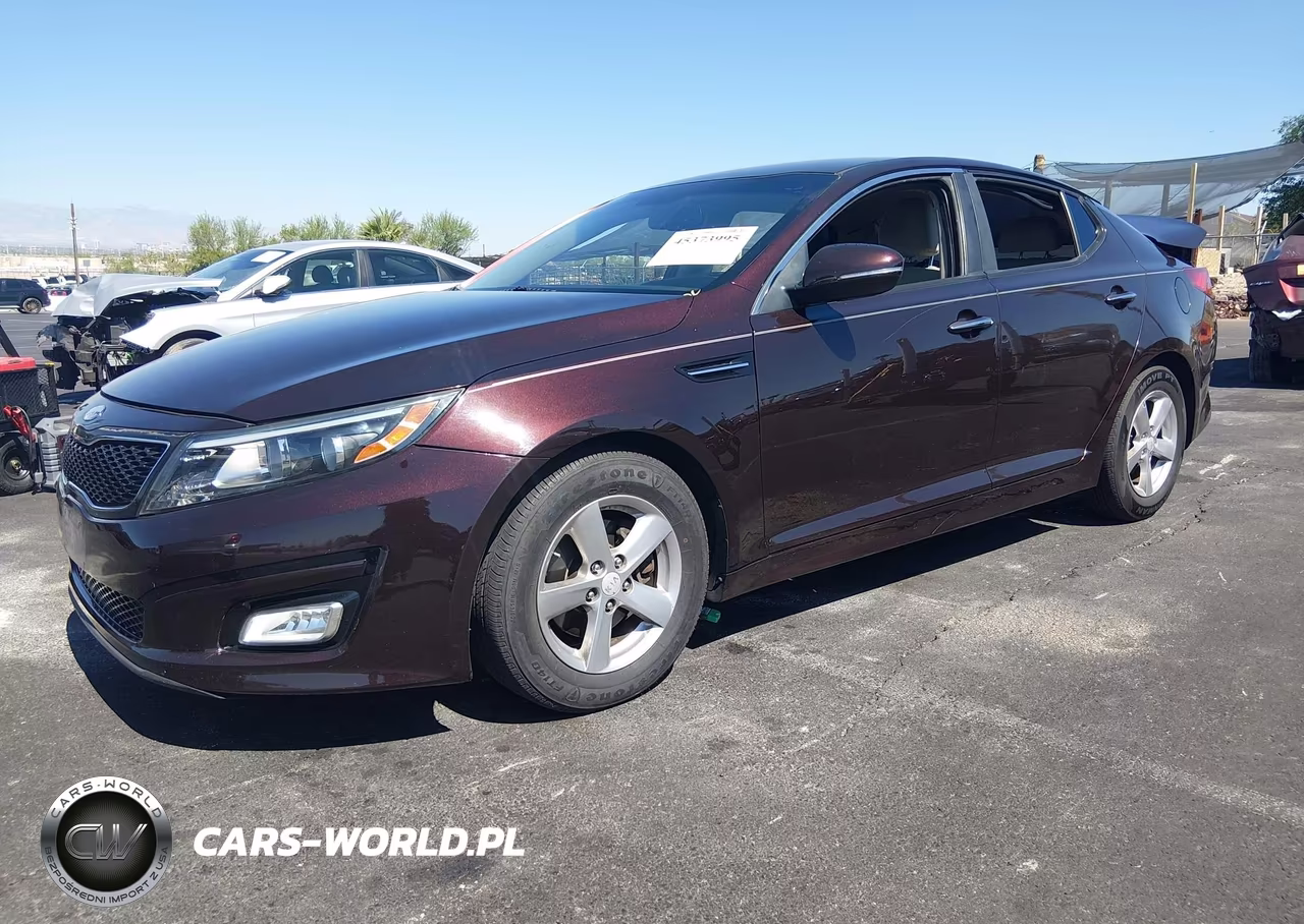 2015 Kia Optima Lx VIN:5XXGM4A76FG386355 - 2