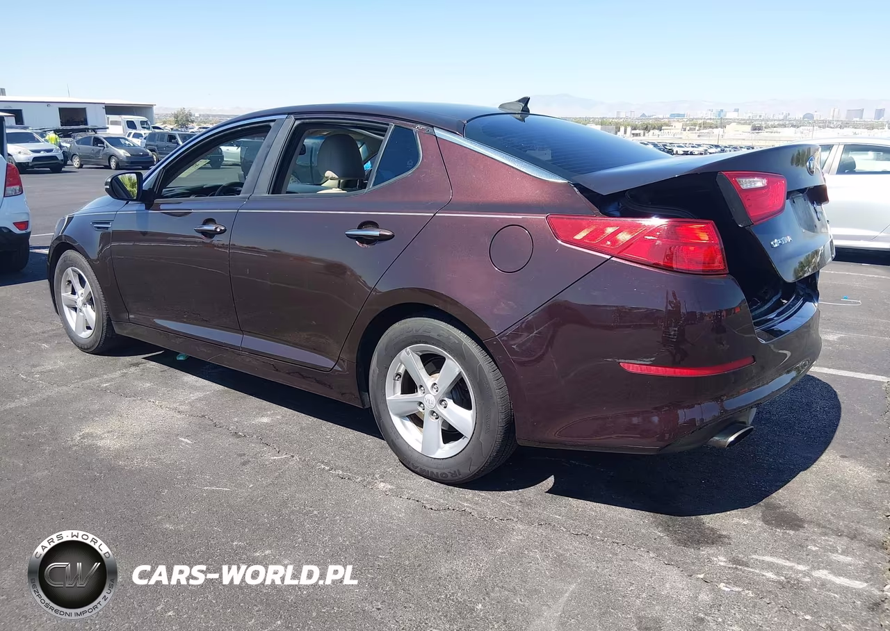 2015 Kia Optima Lx VIN:5XXGM4A76FG386355 - 3