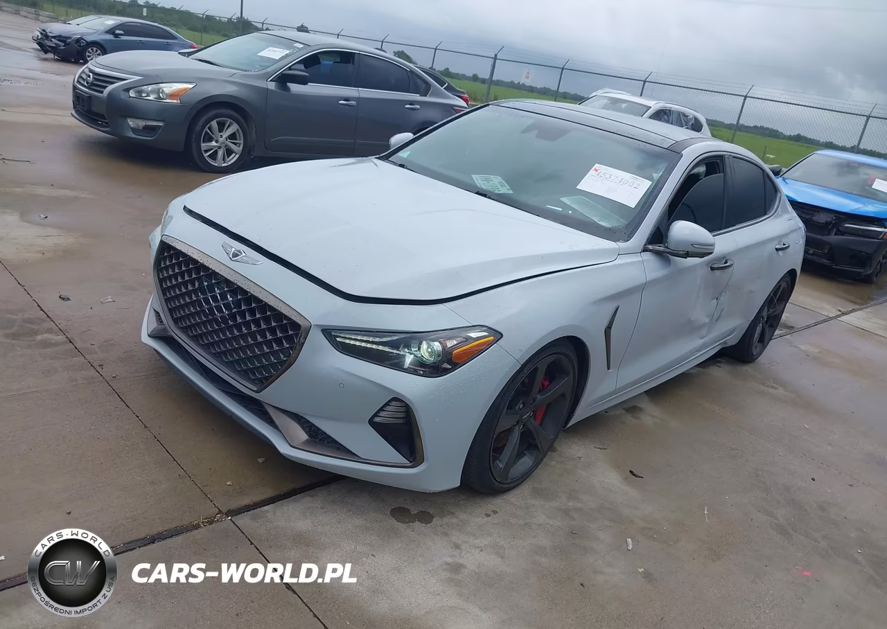 2021 Genesis G70 3.3T Awd VIN:KMTG34LE5MU074499 - 2