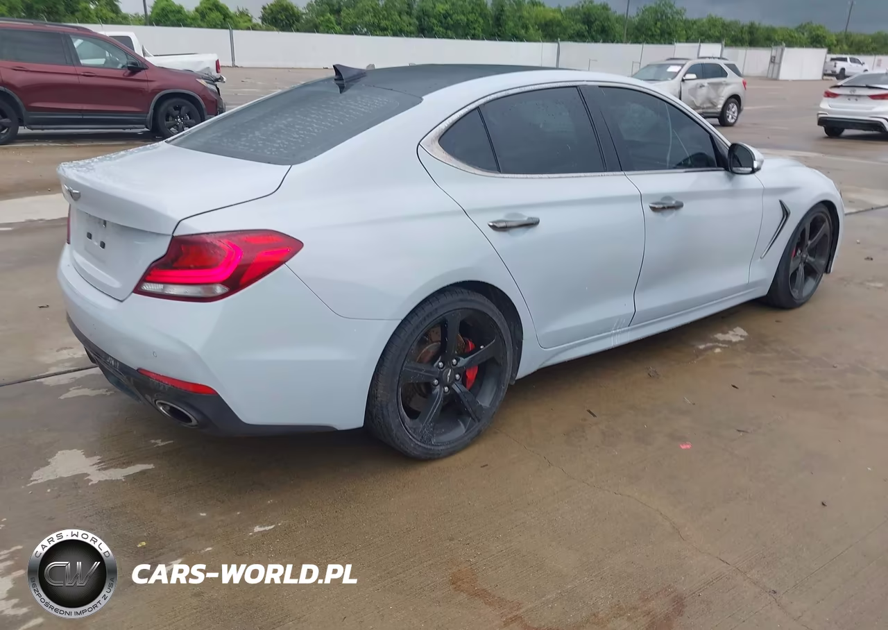 2021 Genesis G70 3.3T Awd VIN:KMTG34LE5MU074499 - 4
