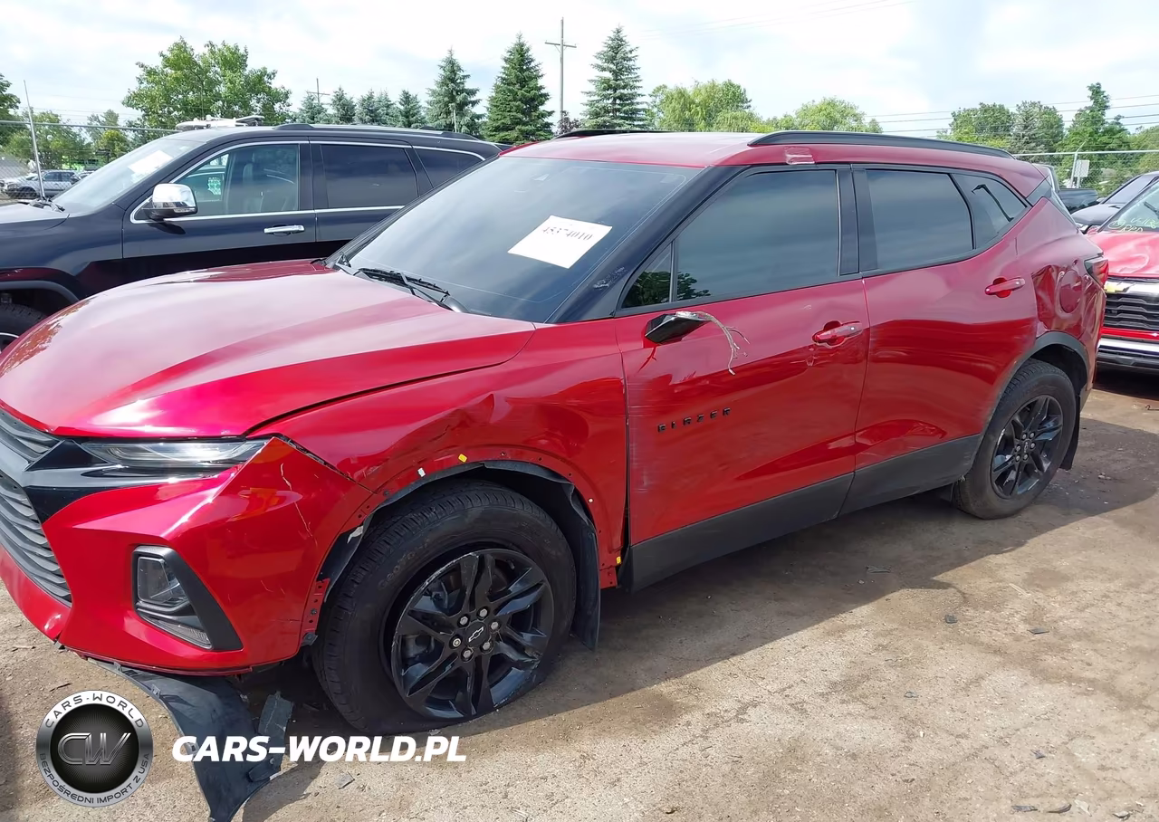 2022 Chevrolet Blazer Awd 3Lt VIN:3GNKBJRS8NS175763 - 2