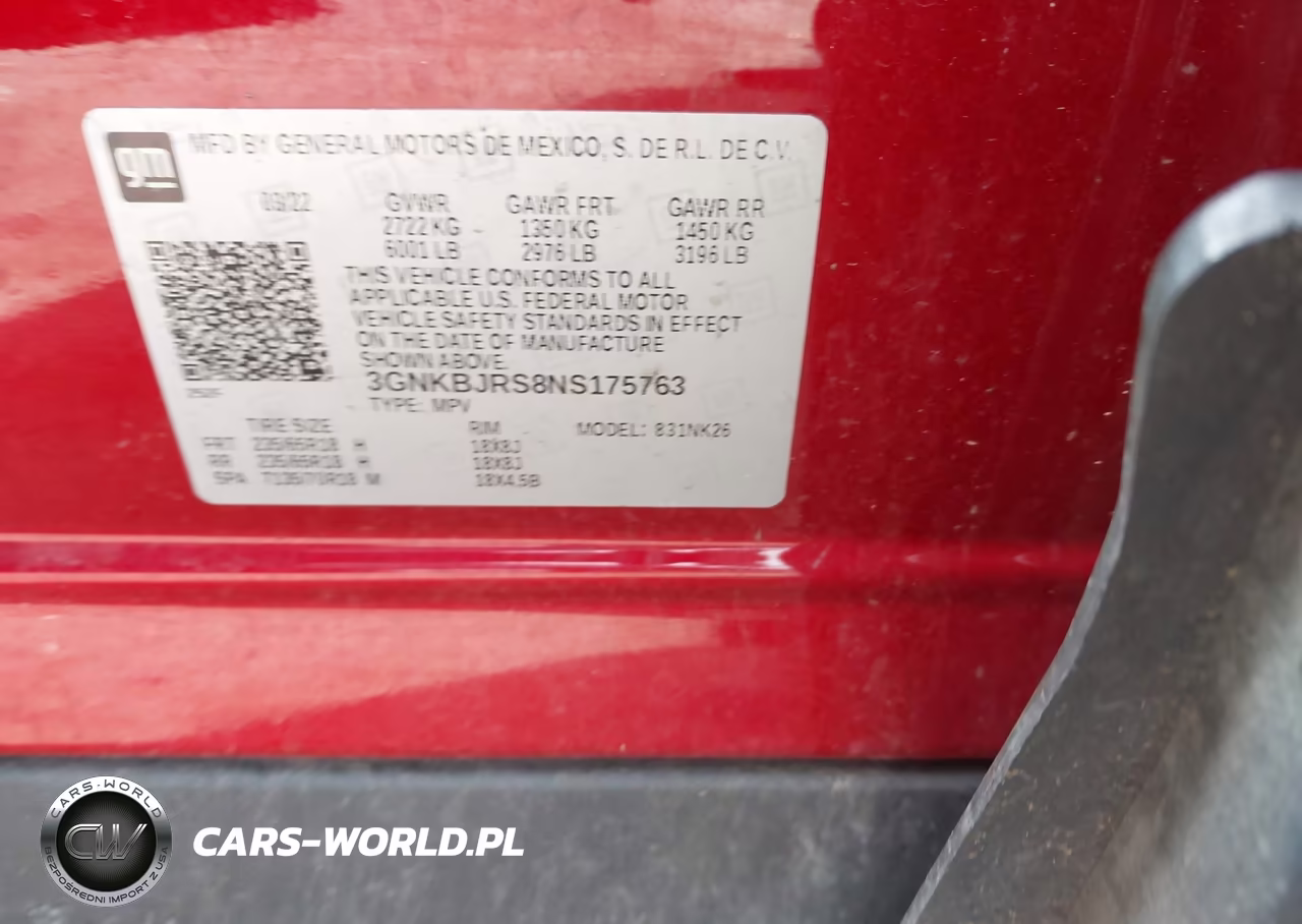 2022 Chevrolet Blazer Awd 3Lt VIN:3GNKBJRS8NS175763 - 9