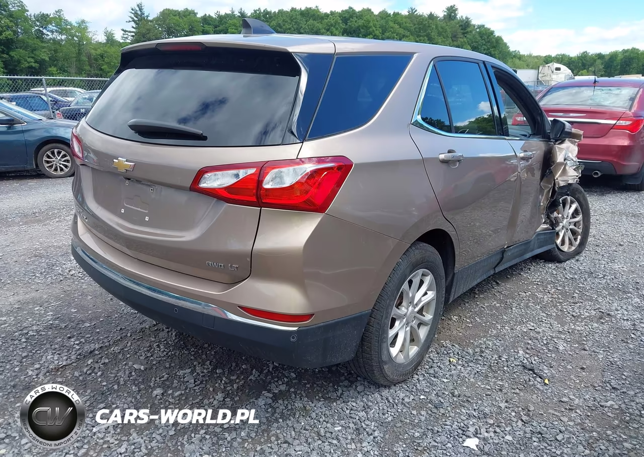 2018 Chevrolet Equinox Lt VIN:3GNAXSEV0JL340003 - 4