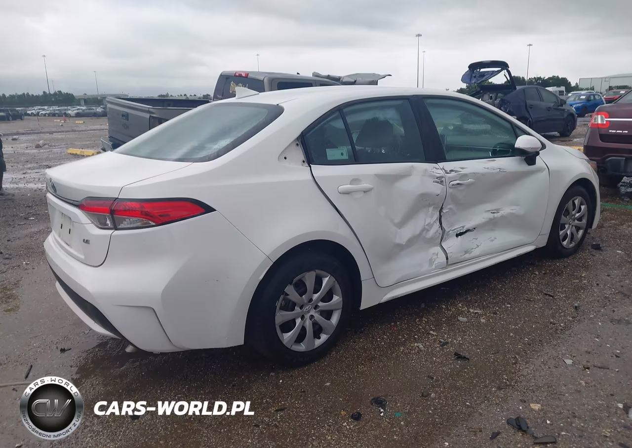 2020 Toyota Corolla Le VIN:5YFEPRAE2LP125544 - 4