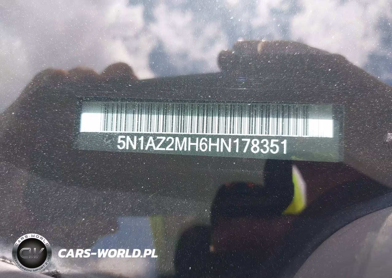 2017 Nissan Murano S VIN:5N1AZ2MH6HN178351 - 18