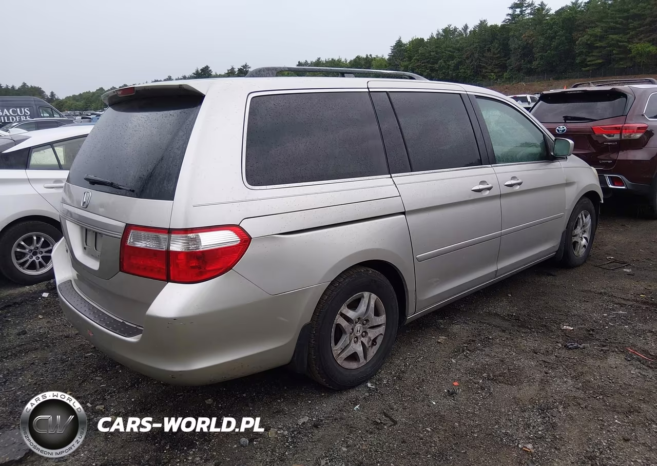 2007 Honda Odyssey Ex VIN:5FNRL38437B410147 - 4