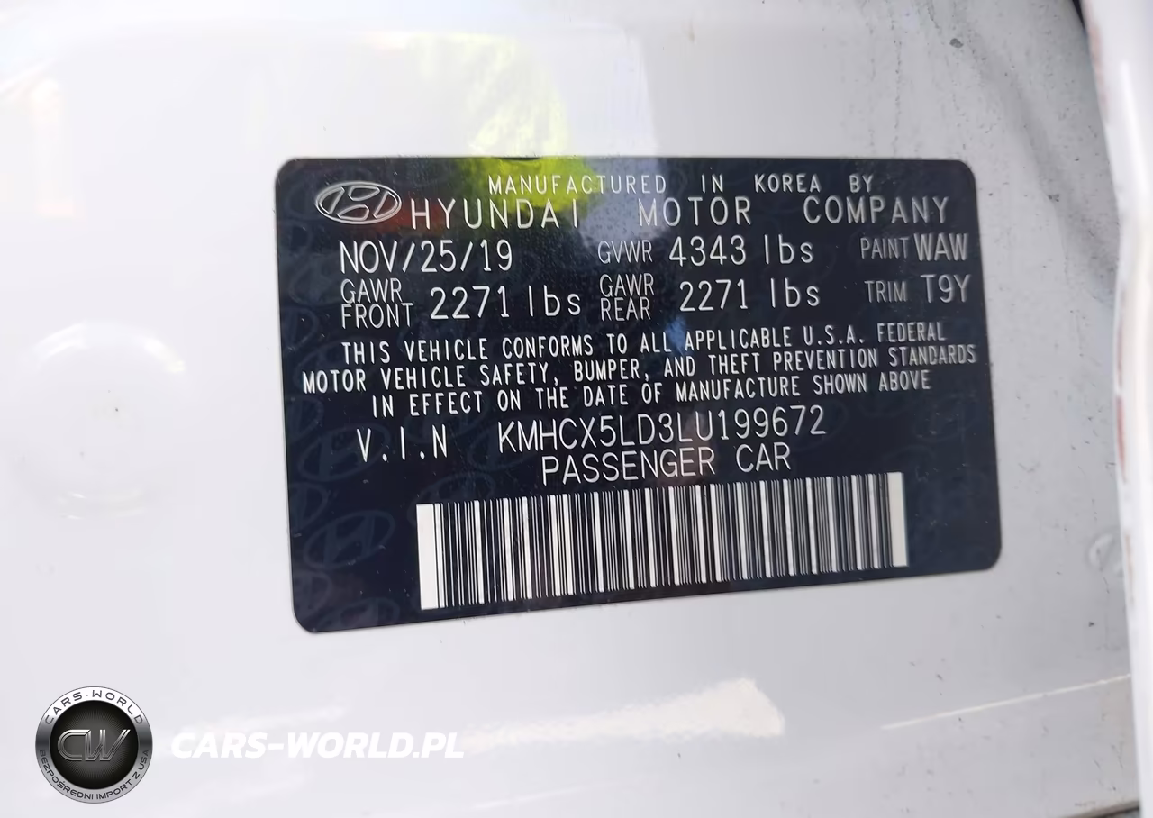 2020 Hyundai Ioniq Plug-In Hybrid Limited VIN:KMHCX5LD3LU199672 - 9