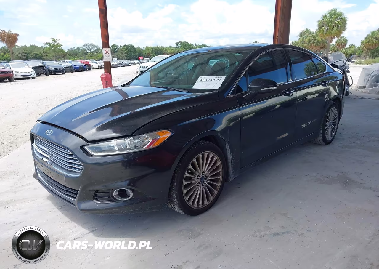 2013 Ford Fusion Titanium VIN:3FA6P0K97DR279704 - 2