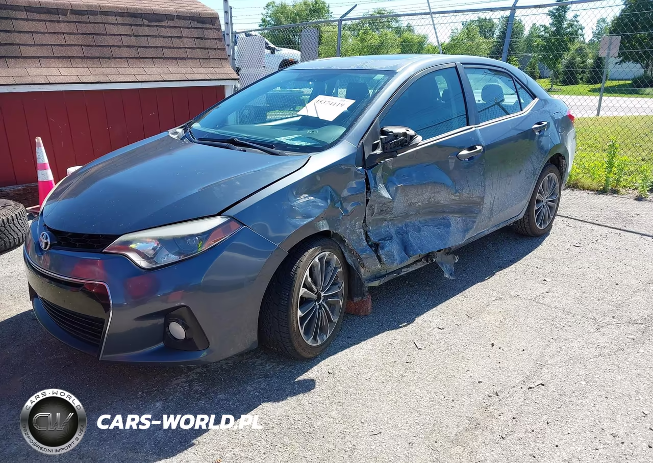 2014 Toyota Corolla S Premium VIN:5YFBURHE6EP116141 - 2