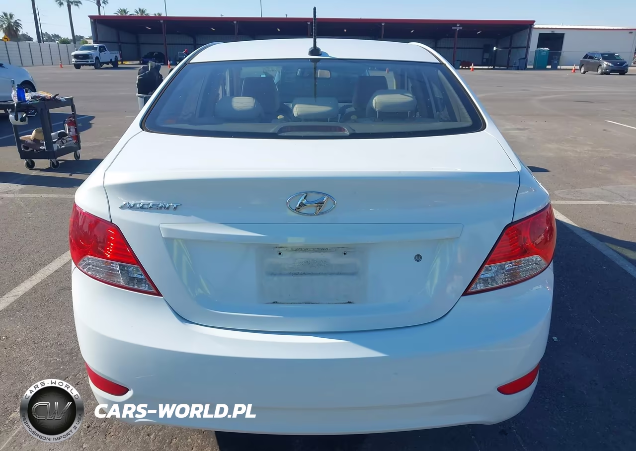 2012 Hyundai Accent Gls VIN:KMHCU4AE8CU267057 - 17