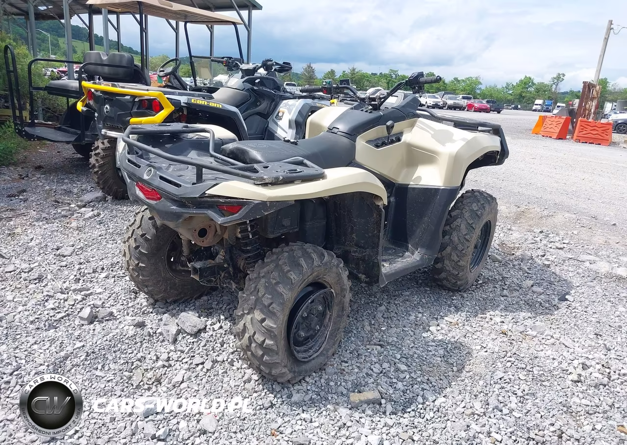 2026 Can-Am Outlander 500 2Wd-500-500 Dps-Pro Hd5 VIN:3JB3GA446TJ000263 - 4
