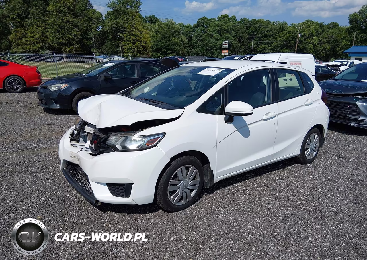 2017 Honda Fit Lx VIN:JHMGK5H5XHS014895 - 2